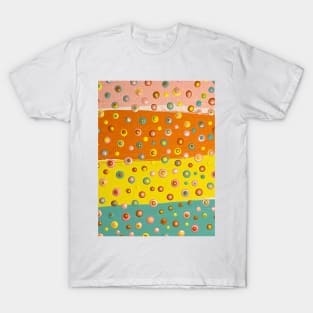 Button candy abstract T-Shirt